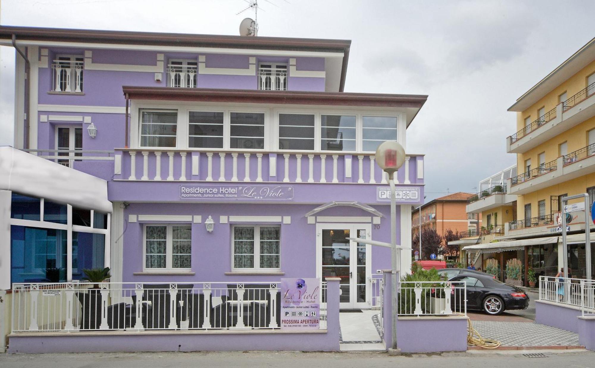 Residence Hotel Le Viole Rimini Exterior photo